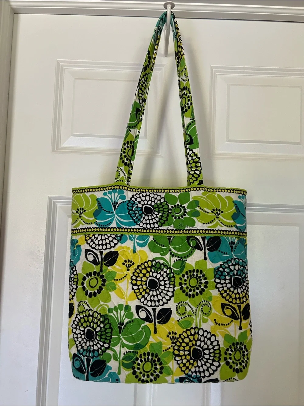Vera Bradley Limes Up Cotton Tote